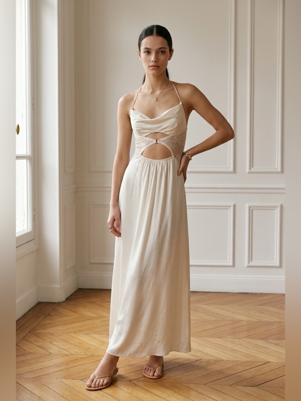 Bec + Bridge Santal
Halter Maxi Dress NWT